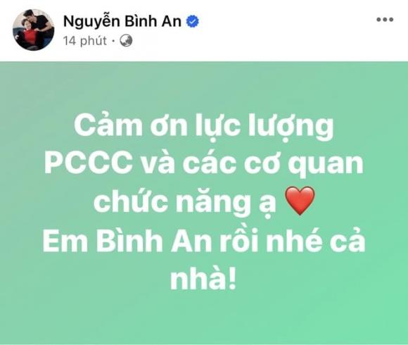 diễn viên Bình An, sao Việt