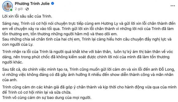 diễn viên Phương Trinh Jolie,Diễn viên Phương Trinh,sao Việt