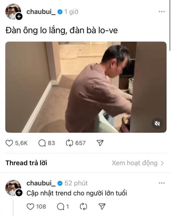 châu bùi, binz, sao việt 