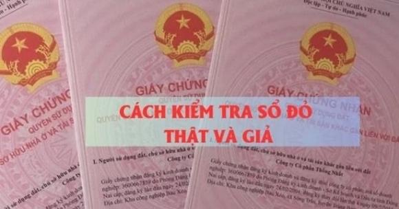Sổ đỏ, sổ hồng, cách kiểm tra Sổ đỏ thật - giả bằng mã QR