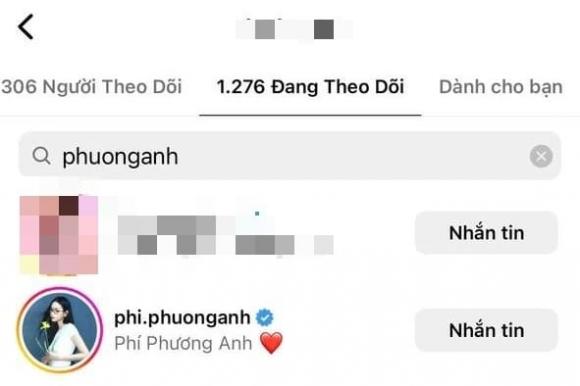 người mẫu Phí Phương Anh, sao Việt