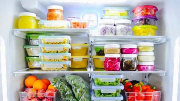 bảo quản thực phẩm trong tủ lạnh, hộp nhựa, hộp thủy tinh