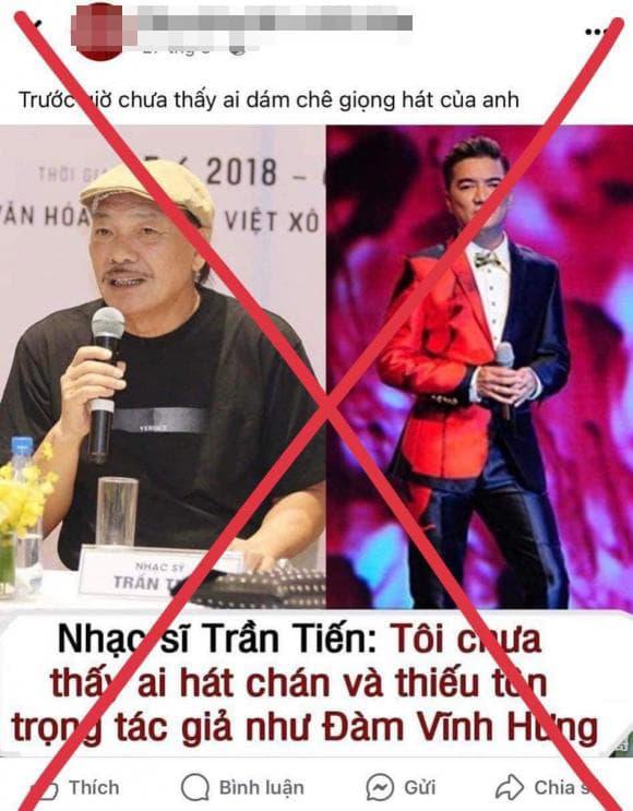 nhạc sĩ Trần Tiến, ca sĩ Đàn Vĩnh Hưng, sao Việt