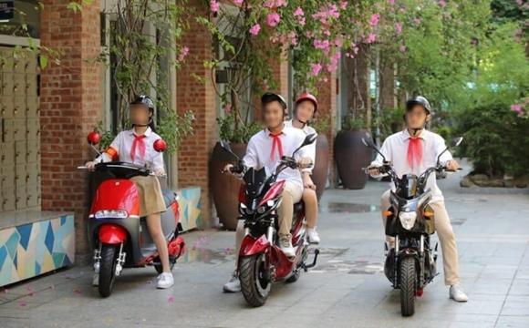 học sinh, học xinh đi xe máy, kiến thức