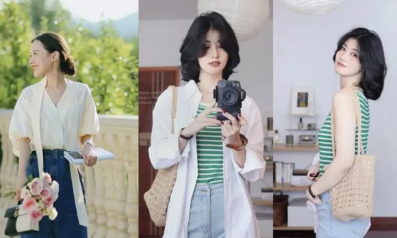 áo sơ mi, váy dài, thời trang mùa hè