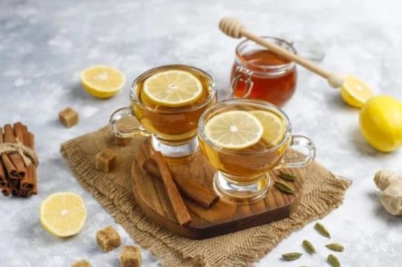 Làm đẹp, khỏe đẹp mỗi ngày, thức uống tiêu mỡ, nước chanh mật ong, nước gừng