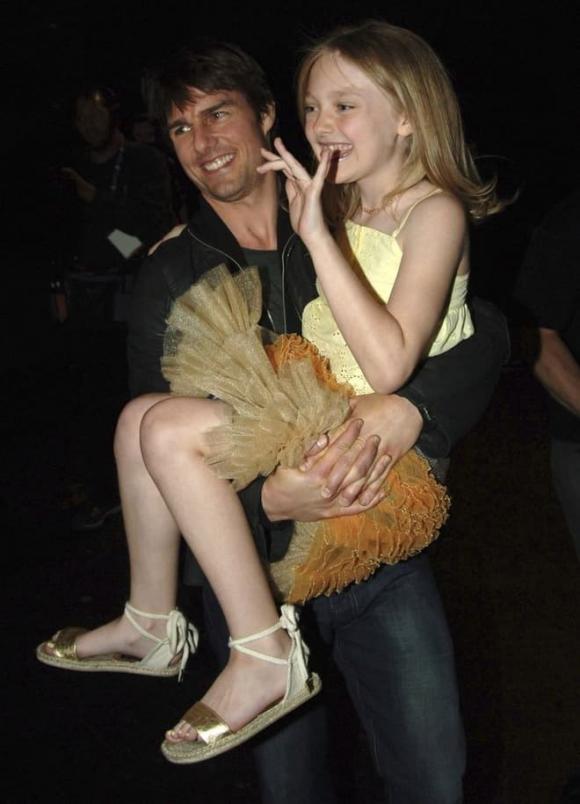 Tom Cruise, con gái Dakota Fanning, sao Hollywood