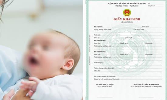 đăng ký khai sinh, thủ tục đăng ký khai sinh, kiến thức 