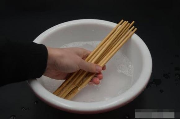 đũa, rửa đũa, mẹo vặt gia đình