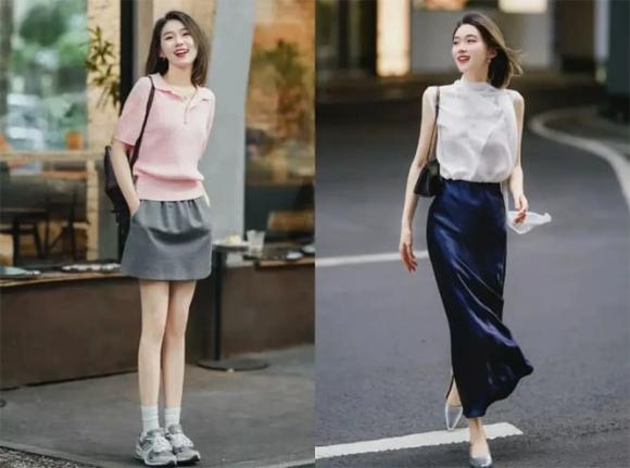 mặc váy, chọn giày phù hợp