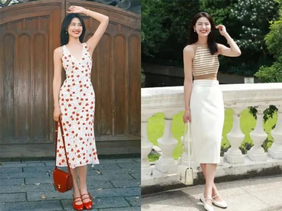 mặc váy, chọn giày phù hợp