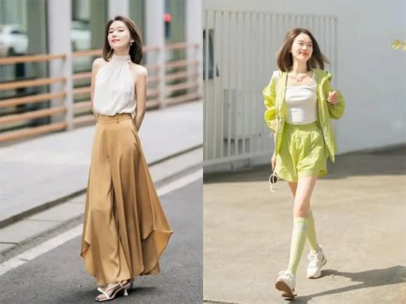 mặc váy, chọn giày phù hợp