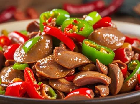 thịt gà, mề gà, báu vật