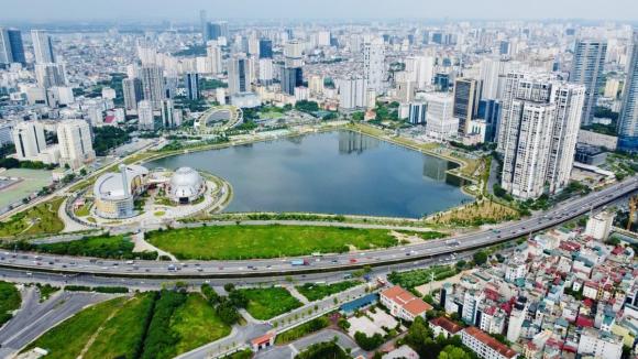 Hồ điều hòa, công viên 740 tỷ tại hà nội