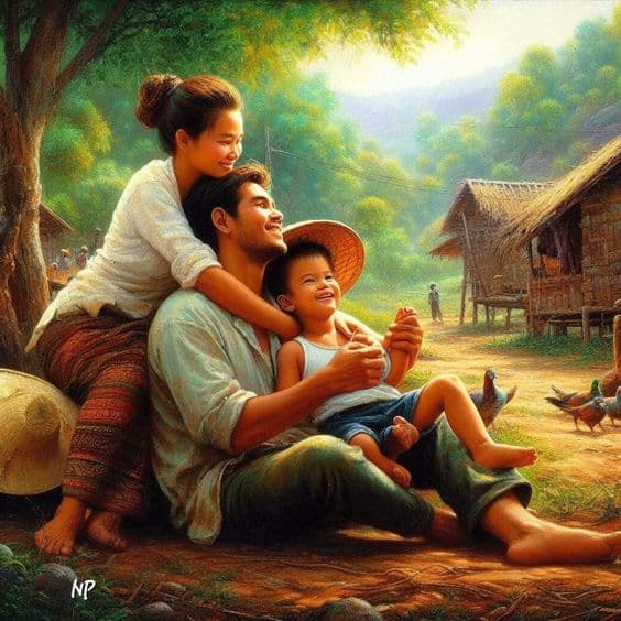 nuôi dạy con, cha mẹ dạy con, cha mẹ bình thường, chăm con 