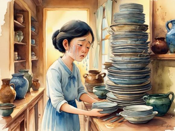 rửa bát, khách rửa bát, kiến thức