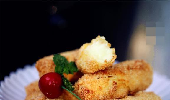 Sữa tươi chiên giòn, dạy nấu ăn