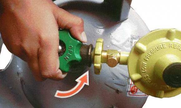 sử dụng bếp gas, bếp ga