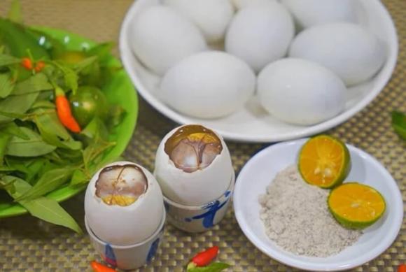 Trứng vịt lộn, mẹo luộc trứng vịt lộn