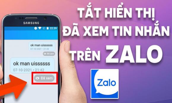 Zalo, Messenger, khóa đã xem trên Zalo, kiến thức 