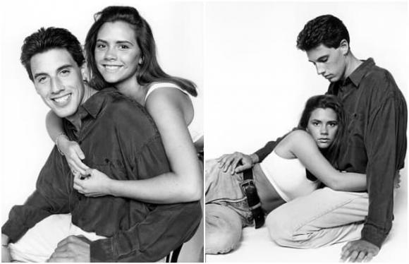 Mark Wood, Victoria Beckham, David Beckham