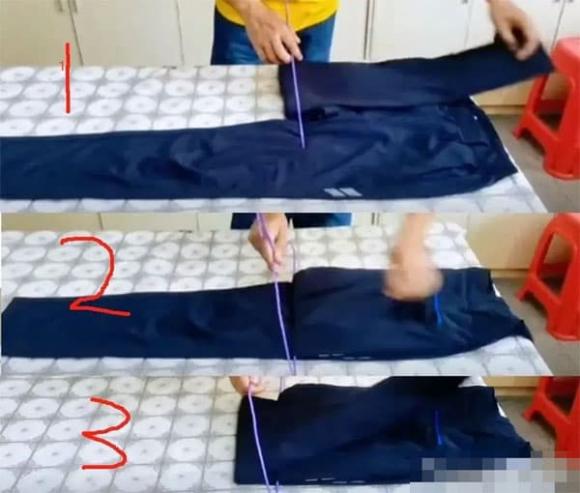 quần, dây quần, thắt nút