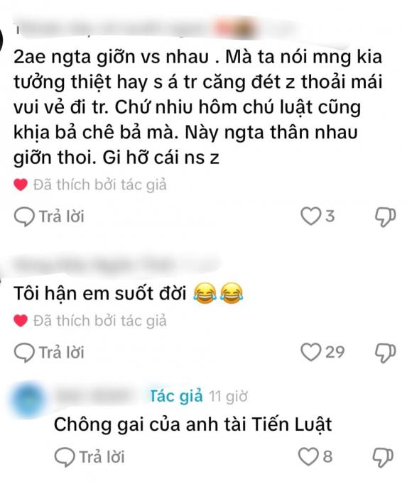 lan ngọc, tiến luật, sao việt 