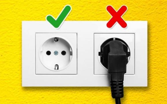 Tiết kiệm điện, thiết bị điện nên rút phích cắm, kiến thức