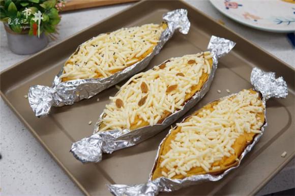Khoai lang, phô mai, bánh khoai lang