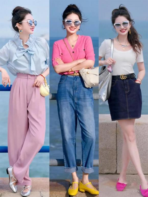 trang phục màu sắc, thời trang hè