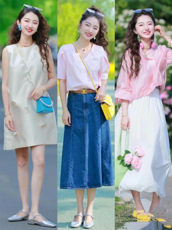 trang phục màu sắc, thời trang hè