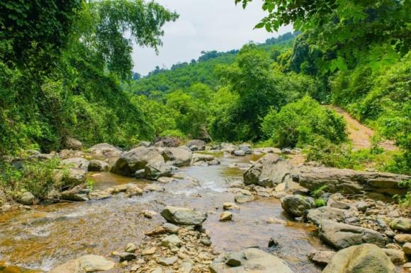 Suối chữa lành, địa điểm cắm trại ngoại thành hà nội