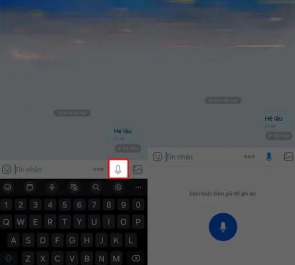 zalo, tin nhắn zalo, chuyển giọng nói thành văn bản trên zalo, kiến thức 