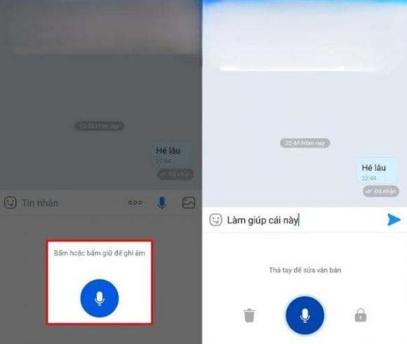 zalo, tin nhắn zalo, chuyển giọng nói thành văn bản trên zalo, kiến thức 