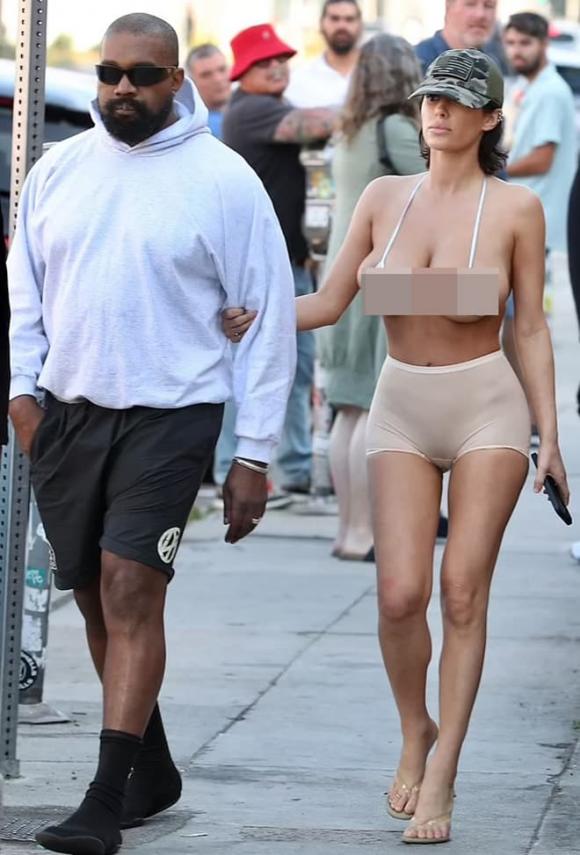 Kanye West, Bianca Censori, Sao Hollywood