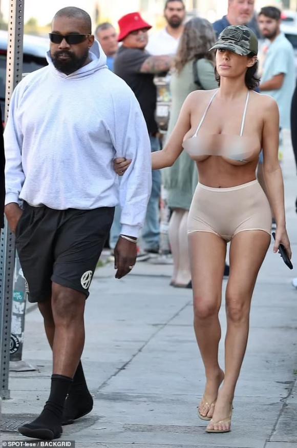 Kanye West, Bianca Censori, Sao Hollywood