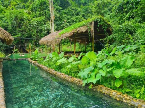 Suối nước nóng Bò Ấm, Mỏ Ấm, suối khoáng nóng