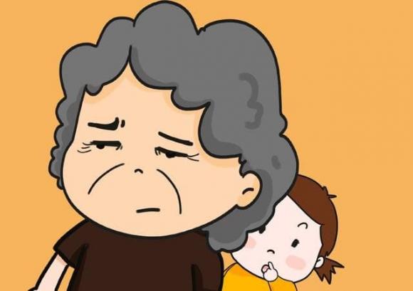 chăm cháu, chăm cháu nội, chăm cháu ngoại, người già chăm cháu, 