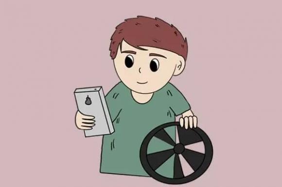 nghiện điện thoại, não hẹp 