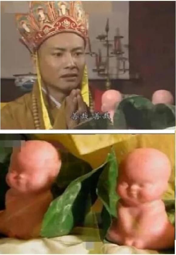 Tây Du Ký, đào tiên và nhân sâm, Tôn Ngộ Không