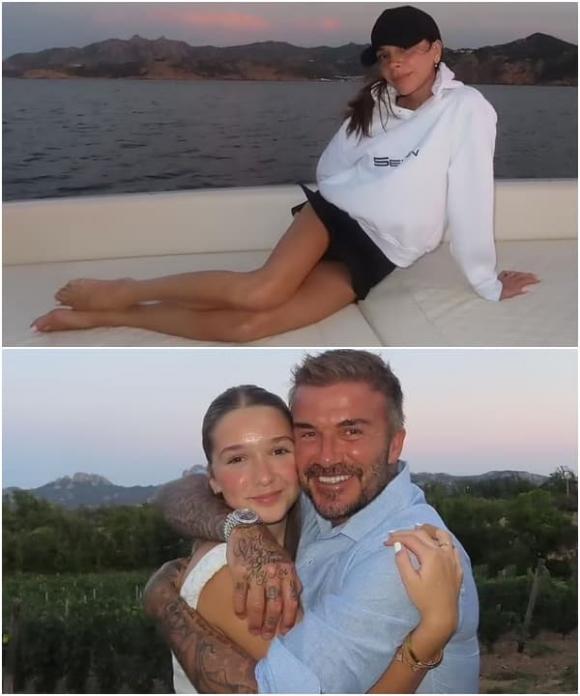 Victoria Beckham, David Beckham, Harper, sao Hollywood