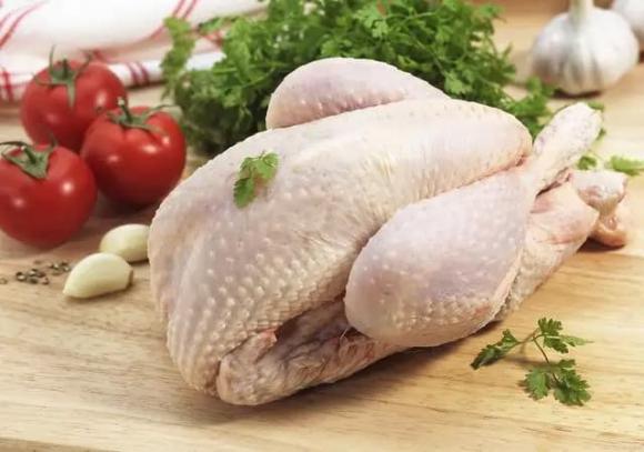 thịt gà, bộ phận bẩn của con gà