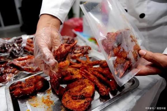 thịt gà, bộ phận bẩn của con gà