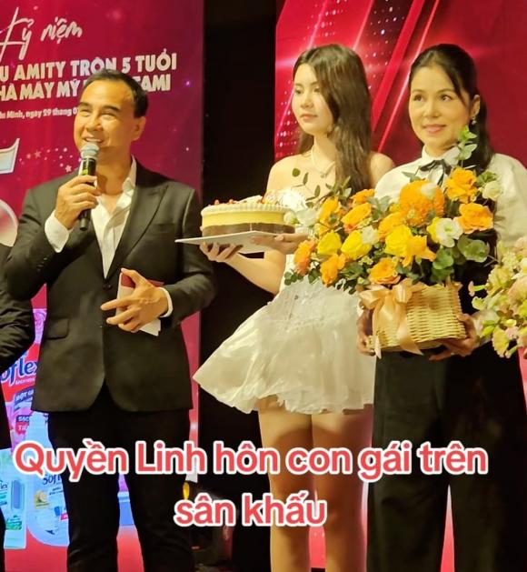MC Quyền Linh, sao Việt, con gái Quyền Linh
