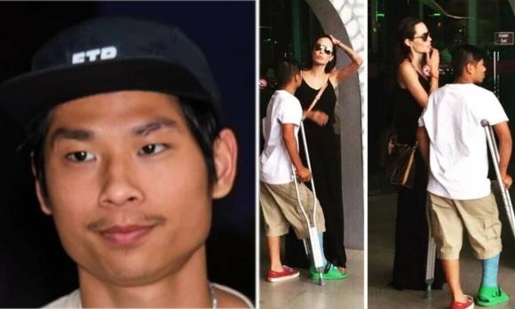 Knox, con trai angelina jolie, sao hollywood 