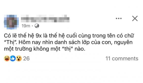 tên đệm thị, tên đệm có chữ thị, kiến thức 