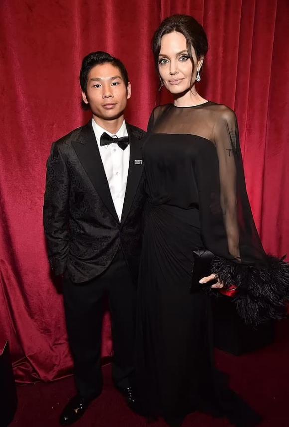 Angelina Jolie, Pax Thiên, Brad Pitt, sao Hollywood