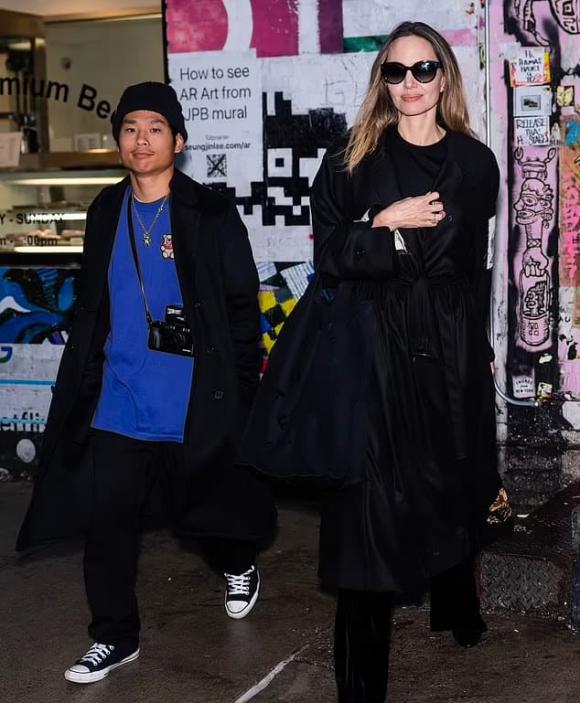 Angelina Jolie, Pax Thiên, Brad Pitt, sao Hollywood