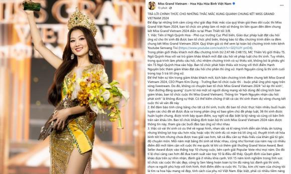 Quế Anh là ai, Quế Anh miss grand, tâm thư Quế Anh 