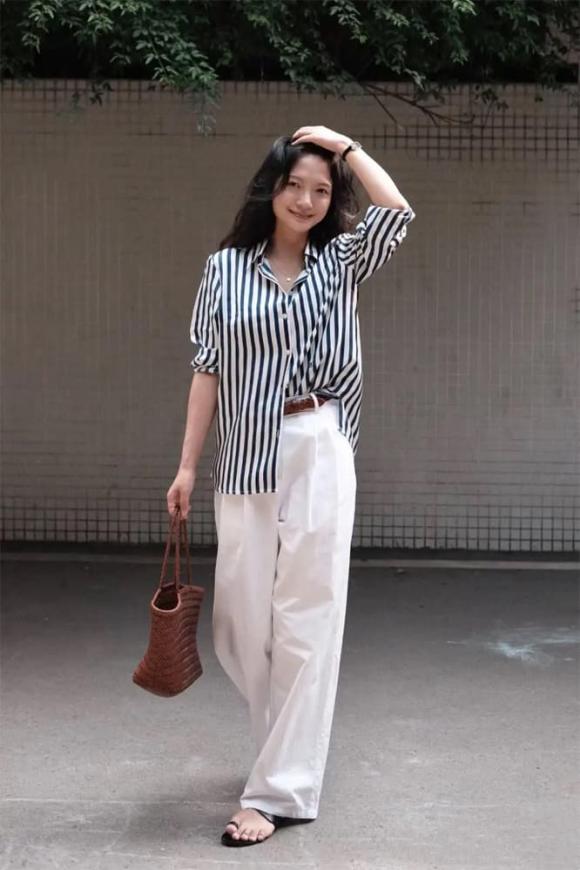 áo sọc, váy sọc, quần sọc, thời trang